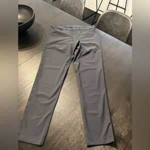 Lululemon Men’s ABC Classic Fit Pant - Size 32, Grey (New)